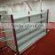 Double-sided backboard shelving /supermarket shelf
