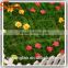 hot sale Mini flower and grass made of artificial grass turf for cozy home and garden decor