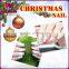 New style red Christmas professional artificial nails