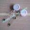 Round White Retractable Badge Pull Reel
