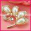 Vintage Inspired Pearl Brooch With Pin WBR-1481