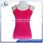 Custom women's fashion seamless top, polyester spandex
