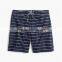 MGOO New Multistripe Design Mens Beach Shorts Casual Dry Fit Shorts With Side Patch Pocket