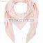 Triangle Solid Color Cashmere Silk Scarf