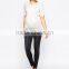 Elegant Semi-sheer Pleated Lace Detail Maternity Wear Wholesale Tank Top