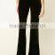Brand Quality Autumn Twill Fabric High Waist New Fashion Ladies Ruffle Pants
