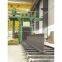 H Beam Steel Structure Roller Conveyor Type Sand Blasting Equipment