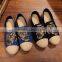 black snowflake women homemade linen sandals comfortable fisherman shoe folk slippers/Chinese ethnic flavor casual linen shoes