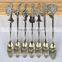 high quality stainless steel coffee spoon /zy fancy daisy stainless steel tea spoon /fancy dessert spoon ice cream spoon