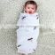 100% Cotton Newbron Swaddle Wrap Baby Muslin Blanket
