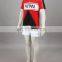 Rose Team-The Prince of Tennis New Japanese Tennis Team Summer Uniform White Anime Sexy Halloween Carnival Costume