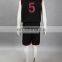 SunShine-Free Shipping Kuroko's Basketball Daiki Aomine Too High School Basketball Team Uniform Black Number 5 Cosplay Costume