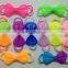 wholesale soft silicone bow hairpin/hair rope