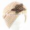 Four-leaf Flower Bead Cap Cashmere Knit Indian Hat