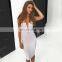 Amigo Women's Sexy Slim Fit Sleeveless Stretchy Bodycon Midi Dresses