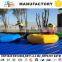 outdoor colorful inflatable Olympics rings with jumper mattress arena sport game