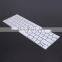 US Version White TPU Keyboard Protector Skin for 13-inch Macbook Pro A1708