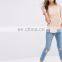 fashion design your own t shirt custom printed women long sleeve t shirt