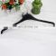 China Supplier Top Sale Black PS Plastic Antislip Hanger for Clothing