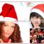 Christmas Party Santa Xmas Hat Red And White Cap for Santa Claus Costume New