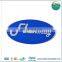 Custom 3M Adhesive Aluminum Label Shiny Colorful Curved Nameplate