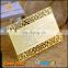 Supply Customized VIP Gold And Silver Corrosion Metal Card