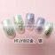 Latest wholesale gold silver nail art nail sticker