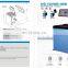 Mobile wheel balancing machine for wheel repair  WB130