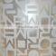 Ti-Gold Color Decoration Sheet Sand Blast Stainless Steel 316