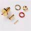 Gold Plated Female Jack Bulkhead Solder RF SMA Connector for Rg405 Cable