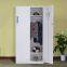 Office glass filing metal wardrobe and iron meatrial filing locker with lock steel five-door locker
