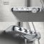 IT-P010 luxury bathroom shower valves chrome colour 3 functions shower column with bracket