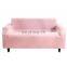 China Factory Solid Color Plush Elastic Sofa Cover Universal Slipcover for Living Room