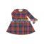 Stripe Printed Ruffle Sleeve Dress Kids Clothing Girl Dress