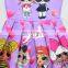 Girls' Dress 2020 Summer Cotton Cartoon Print Children Clothes Dress