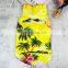 New pet cotton linen shirt Hawaiian style dog luxury clothes from China