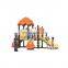 Popular kids adventure park outdoor tree house playground with slides equipment JMQ-18105A