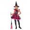 Professional custom witch Halloween costume themes girls Halloween party dress costume