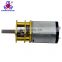 n20 dc electric motor 100:1 micro motor with gear reduction