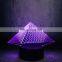 3D pyramid led lamp 7 Colors Change USB LED Table Desk Light with Touch Control