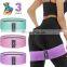 Harbour ECO Friendly Custom Logo Exercise Fabric Resistance Yoga Bands/Loop For Body Shaping Booty Bands