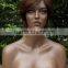 Head Mannequin Type and Fiberglass Material cheap mannequin H1049