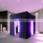 Hot Selling Inflatable Photo Booth Enclosure with LED Lights Portable Photobooth