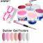 Nail Technology Professional Extension Gel Nail Poly-gel Kit With Uv Lamp