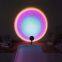 Led Rainbow Sunset Projection Floor Lighting Nordic Corner Rotatable Dreamy Living Room Stand Light Bedroom Projector Floor Lamp