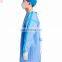 Disposable Waterproof Ppe PP Pe SMS Level 3 With Knit Cuff Surgical Reinforced Gown seams taped Medical Isolation Gowns