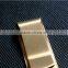 Retro Vintage Brass Money Clip Wallet Credit Card ID Holder Exquisite Gift