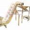 Incline lifter bucket conveyor food packaging line