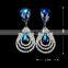 Crystal Rhinestone Earring aretes para Mujer Novia Shinny Luxury with best price Chicas Muchachas