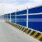 Low Carbon Steel Security Powder Coated Fencing Panels Color Steel Fence